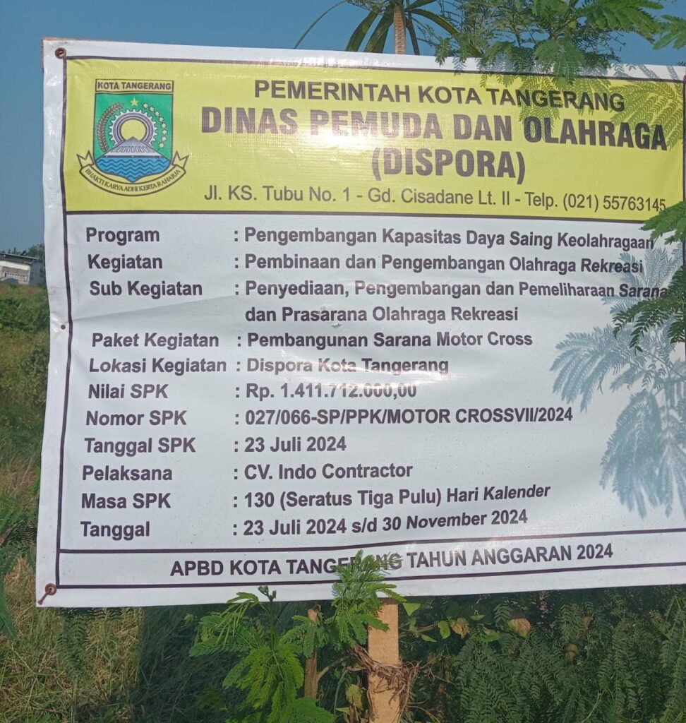 Fakta pertama yaitu, Dispora Kota Tangerang mengakui kalau lahan yang dipagar tersebut yang terletak VJPQ+2HG, Jl.Primeter Utara RT.001/RW,005 Selapang Jaya, Kec. Neglasari milik Pemkot Tangerang dan telah bersertifikat. Hal itu diungkapkan oleh ‘Irman’ Staf ahli Dispora.