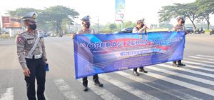 operasi Zebra Jaya 2024, Polres Tangerang Selatan  melakukan penindakan terhadap 256 (dua ratus lima puluh enam) pelanggar lalulintas